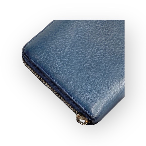 kate spade Neda Grey Street Continental Zip Around Wallet Card Slots Slate - Picture 9 of 16